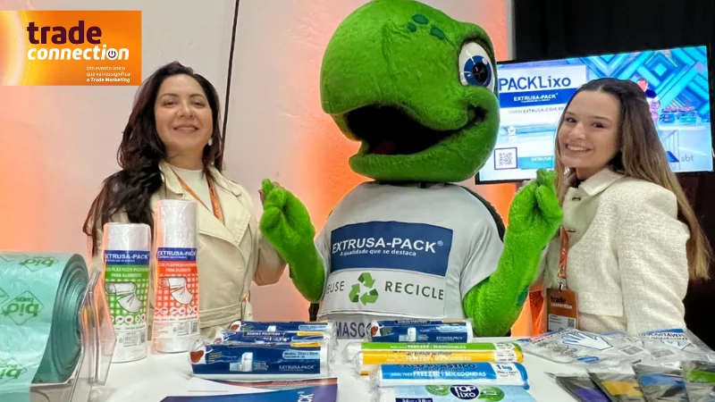 EXTRUSA PACK FORNECEU SACOS PARA LIXO BIODEGRADÁV